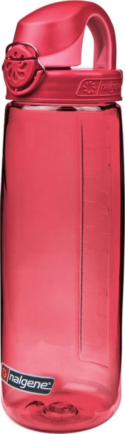 Nalgene Tritan On-The-Fly 24oz. Bottle|-|Bouteille Tritan OTF 24oz. -Drinkware Shop NLG 5565 7ERed 20With 20Red 20Cap