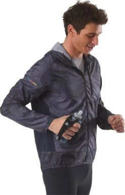 Salomon Active Handheld Bottle - Unisex|-|Bouteille Active Handheld - Unisexe -Drinkware Shop SAL LC13029000011 7E 7EFront 20Black 20 20Slate 20Grey