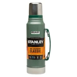 Stanley Classic Vacuum Bottle 1.1 Qt|-|Bouteille Isotherme Classic 1 L -Drinkware Shop STL 10 01254 034 7EHammertone 20Green 7EAlt