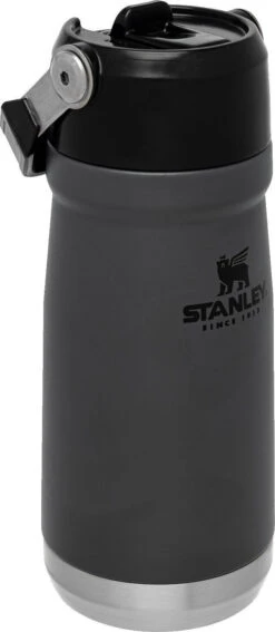 Stanley The IceFlow Flip Straw Water Bottle 17oz|-|Bouteille D'eau à Paille Flexible The IceFlow 17oz -Drinkware Shop STL 10 09991 7E 7EDetail2 20Charcoal 81ac9fac 8123 45b2 b945 b6edee38b442
