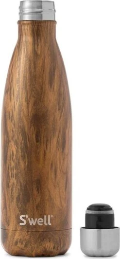 Bottle - 17oz|-|Bouteille - 500 Ml -Drinkware Shop SWL SW17BT 7E 7Ed 20Teakwood