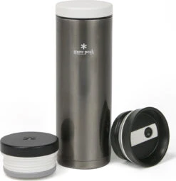 Snow Peak Kanpai Bottle - 500ml|-|Bouteille Isolée Kanpai - 500ml -Drinkware Shop SWP TW 071 7EDark 20Silver 31213f67 fc3a 4d1a b10f 6c6b780f0884