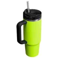 The Neon Quencher H2.0 FlowState™ Tumbler | 30 OZ -Drinkware Shop TheQuencherH2.OFlowStateTMTumbler30OZ NeonYellow HeroBack