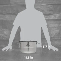 Stanley Adventure Even-Heat Camp Pro Cookset -Drinkware Shop Web LIfestyle AdventureEven HeatCampProCookSet 1