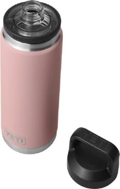 Yeti Rambler 769 Ml Bottle With Chug Cap - Unisex|-|Bouteille Ramber 769 Ml Avec Bouchon à Goulot Réducteur - Unisexe -Drinkware Shop YET YR26CHUG 7E 7EOpen 20Sandstone 20Pink