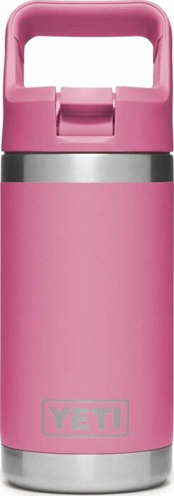 Yeti Rambler Jr. 12 Oz Bottle - Kids|-|Bouteille Rambler Jr. 355 Ml - Enfant -Drinkware Shop YET YRAM12JR 7E 7EFront 20Harbor 20 20Pink
