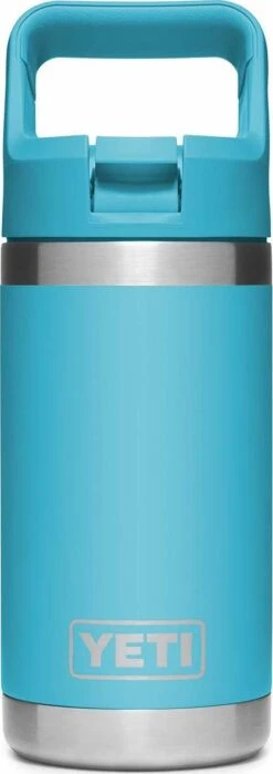 Yeti Rambler Jr. 12 Oz Bottle - Kids|-|Bouteille Rambler Jr. 355 Ml - Enfant -Drinkware Shop YET YRAM12JR 7E 7EFront 20Reef 20 20Blue