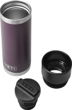 Yeti Rambler Bottle With HotShot Cap - 18oz|-|Bouteille Rambler Avec Bouchon HotShot - 18oz -Drinkware Shop YET YRAM18HSB 7E 7EOpen2 20Nordic 20Purple