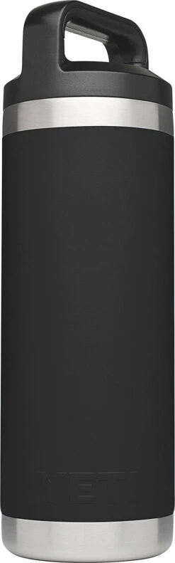 Yeti Rambler Bottle 18 Oz|-|Bouteille Rambler 18 Oz -Drinkware Shop YET YRAMB18 7EBlack
