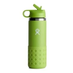 Hydro Flask Wide Straw Lid 591 Ml Thermos Bottle Light Green Kids