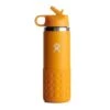 Hydro Flask Wide Straw Lid 591 Ml Thermos Bottle Orange Kids