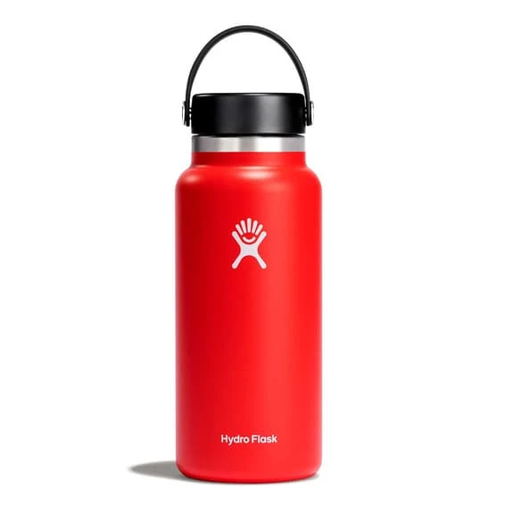 Hydro Flask Wide Flex Cap 946 Ml Thermos Bottle Tomato Red 1 Hydro Flask Wide Flex Cap 946 Ml Thermos Bottle Tomato Red