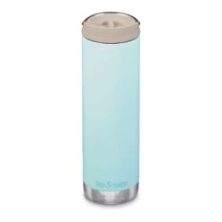 Klean Kanteen Insulated TKWide Coffee Cap 592 Ml Thermos Bottle Blue White
