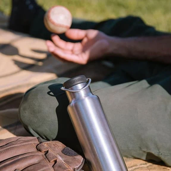 Klean Kanteen Loop Cap 592 Ml Stainless Steel Thermos Bottle Grey 2 Klean Kanteen Loop Cap 592 Ml Stainless Steel Thermos Bottle Grey - Image 2