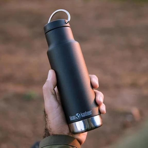 Klean Kanteen Loop Cap 592 Ml Thermos Bottle Black 2 Klean Kanteen Loop Cap 592 Ml Thermos Bottle Black - Image 2