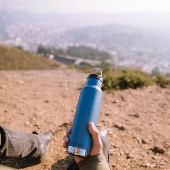 Klean Kanteen Loop Cap 592 Ml Thermos Bottle Blue 2 Klean Kanteen Loop Cap 592 Ml Thermos Bottle Blue - Image 2