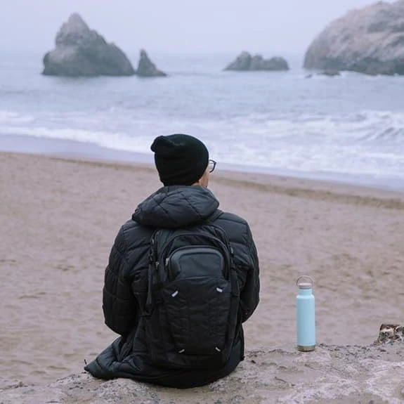 Klean Kanteen Loop Cap 592 Ml Thermos Bottle Light Blue 2 Klean Kanteen Loop Cap 592 Ml Thermos Bottle Light Blue - Image 2