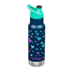 Klean Kanteen Insulated Classic Sport Cap 355 Ml Thermos Bottle Blue Kids