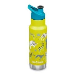 Klean Kanteen Insulated Classic Sport Cap 355 Ml Thermos Bottle Yellow Kids