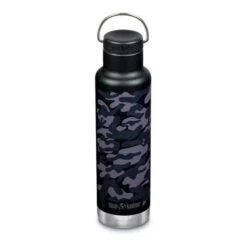Klean Kanteen Loop Cap 592 Ml Thermos Bottle Black Grey